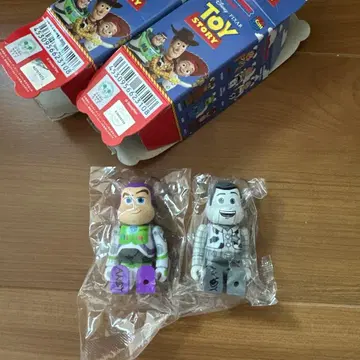 BE@RBRICK CHASE 토이스토리 시크릿 우디 세트