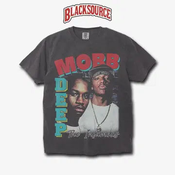 MOBB DEEP BOOTLEG RAP TEE 아티스트 티셔츠