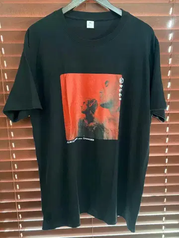 저스틴 비버 밴딩 T / XL 사이즈 / 미사용 새상품 무료배송