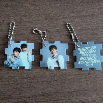 SPITZ 고스카 9 무엇이 나올까? 키링 3개 세트