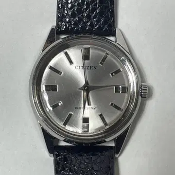CITIZEN 수동 와인딩 시계 실버