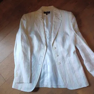 BROOKSbrother 테일러드 자켓 화이트 스트라이프