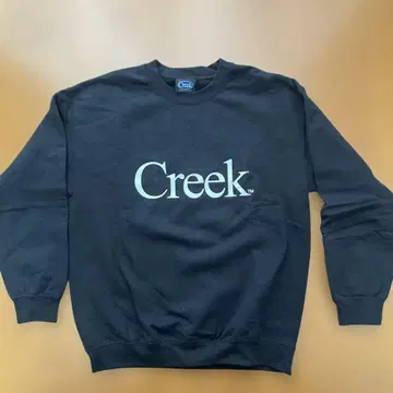 Creek Angler's Device 크릭 맨투맨 블랙 M