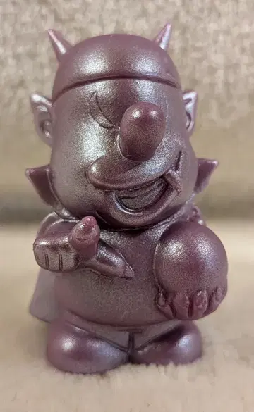 TWIM DEVIL BOMBER 손가락 인형 보라색 성형/은색