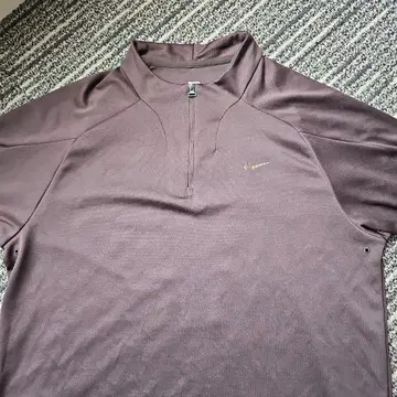 Nike 브라운 하프 지퍼 셔츠 XL 사이즈