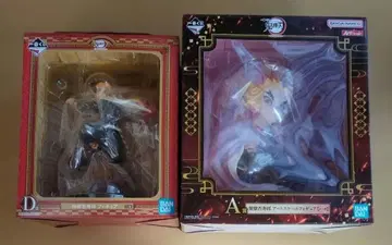 제일복권 귀멸의 칼날 렌고쿠 쿄쥬로 피규어 세트