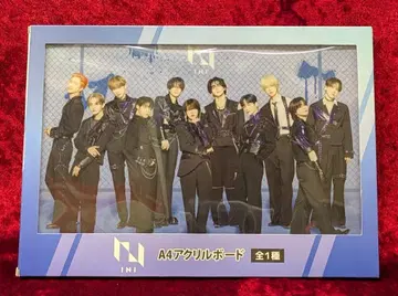 INI 2025 GiGO 한정판 프라이스 A4 아크릴 보드