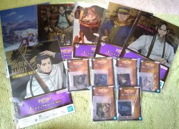 골든 카무이 1번 복권 비주얼 시트 + 아크릴 스탠드