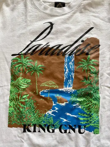 King Gnu 팬클럽 라이브 롱 슬리브 T셔츠 M 사이즈