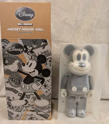 메디콤토이 베어브릭 미키 마우스 블랙&화이트 400%