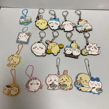 치이카와 러버 키링 15개 세트