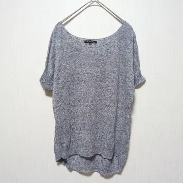 1720 [ 23구 ] 반팔 썸머 니트 린넨 100% (M) 네이비