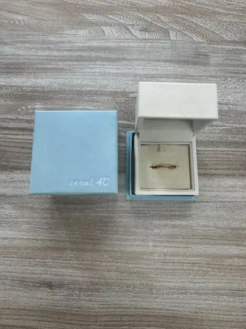 카날 4C 골드 반지