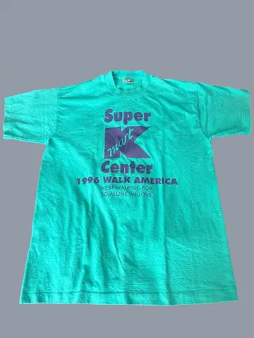 90s USA제 Kmart 티셔츠 1996 이벤트 FRUIT 바디