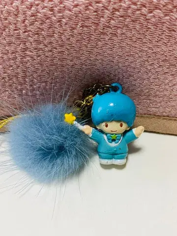 산리오 당시물 리틀트윈스타 키키 스트랩 스카이블루