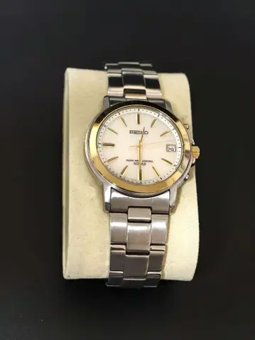 SEIKO SELECTION 손목시계 sbtm170 전파 솔라 골드