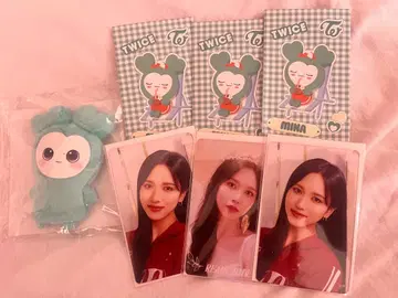 TWICE MINA 손가락 인형 트레카 세트