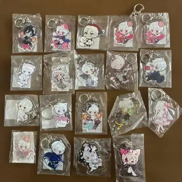 마후마후 아크릴 키링 19개
