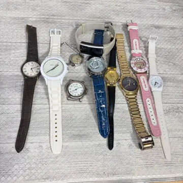 부동품 시계 10개 묶음 관리번호 6 SEIKO ANNE KLEIN 등