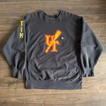 Champion 80's 리버스 위브 칼리지 맨투맨 트리코 태그
