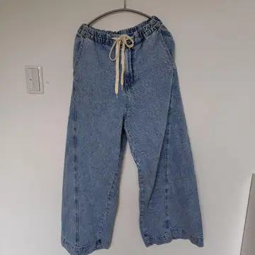 이지 배기 데님 렙심 프리 사이즈