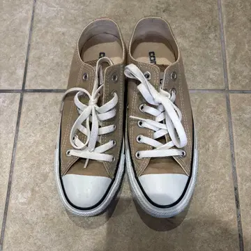 CONVERSE ALL STAR 베이지 스니커즈