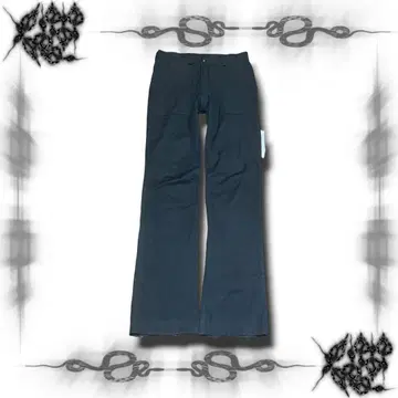 90s Aliceauaa Zip Gimmick Bondage Pants