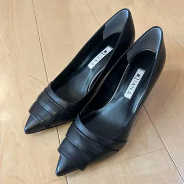 다이애나 DIANA 블랙 하이힐 스틸레토
