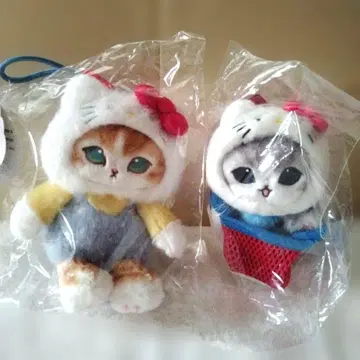 모프 샌드 mofusand 산리오 외출 백 뽀떼후와 헬로키티