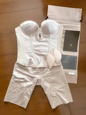 노바레제 상하의 세트 브라이덜 이너 뷔스티에 C65 거들 M 사이즈