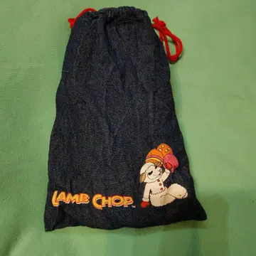 Lamb Chop 데님 복조리 포함 슬리퍼