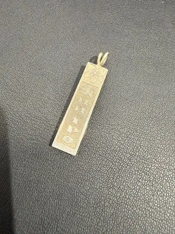 하와이안 주얼리 플레이트 펜던트 탑 리버서블