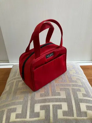 kate spade 레드 핸드백 파우치
