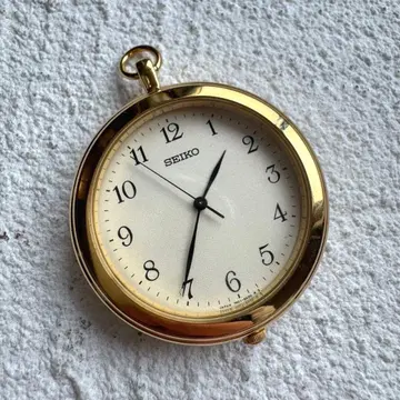 [ 새 배터리 ] SEIKO 세이코 골드 회중시계 7N01-9A00