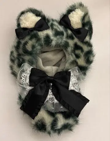 [ B-8 ] 15cm 16cm 고양이 인형옷 레오파드 무늬