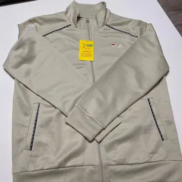 FILA 베이지 집업 저지