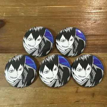 하이큐!! Emotion 카게야마 토비오 캔뱃지 5개 이타백 점프샵