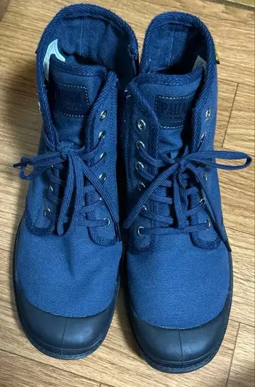 PALLADIUM 네이비 스니커즈 US 8.5
