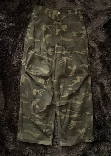 카모플라쥬 배기 팬츠 y2k 스트릿 스케이터