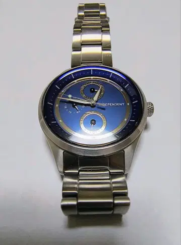 시티즌 INDEPENDENT 블루 쿼츠 손목시계 (솔라)