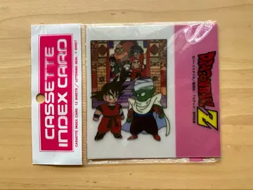 드래곤볼 Z 카세트 인덱스 카드 필름