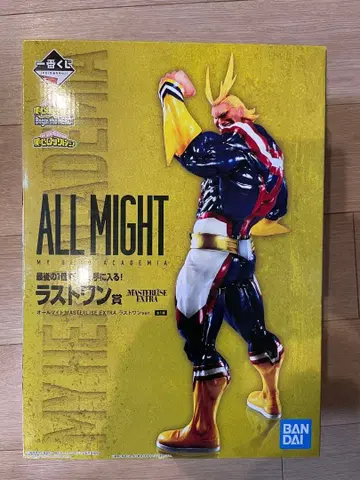 [개봉품] 히로아카 나의 히어로 아카데미아 제일복권 라스트 원상 올마이트