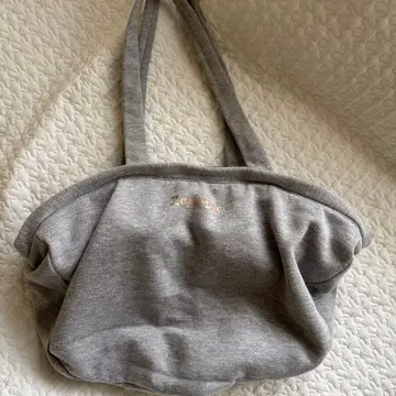 레페토 Repetto 토트 백 대용량 로고 그레이 레슨백