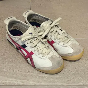 멕시코66 오니츠카타이거 24.0 mexico66 화이트 핑크 네이비