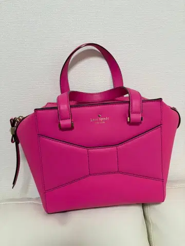 Kate Spade 핑크 리본 핸드백