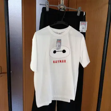 가격 인하! BAYMAX T셔츠 새상품 맨투맨 팬츠 세트 L사이즈