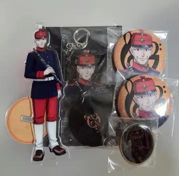 골든 카무이 오케스트라 캔뱃지 아크릴 스탠드 세트 우사미 토키시게