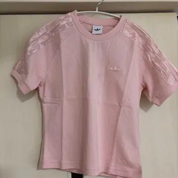 가격 인하 미사용 새상품 adidas 반팔 레이스 T셔츠 핑크 M