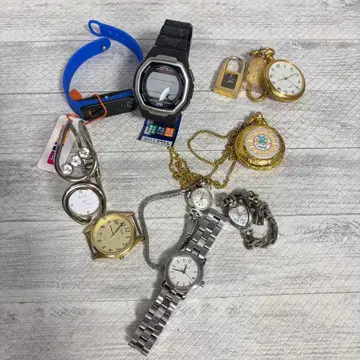 부동품 시계 10개 묶음 관리번호 1 SEIKO ELLE 등