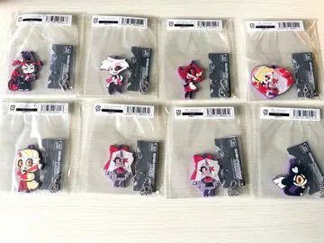 해즈빈 호텔 캡슐 러버 마스코트 8개